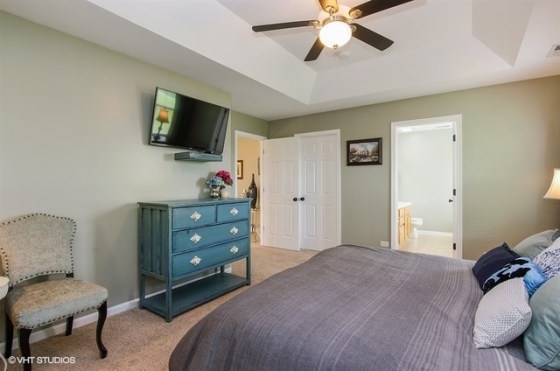 Master Bed from Corner